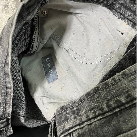 Christian Dior Charcoal Black Vintage Jeans - Picture 5 of 5